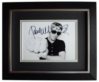 Paul Weller Signed 10x8 Framed Autograph Photo Display The Jam Music Aftal