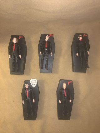 My Chemical Romance Action Figure Seg Gerard Way,  Ray,  Tor,  Bob,  Mikey And Frank
