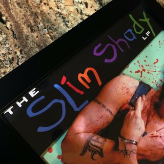 Eminem The Slim Shady LP Million Record Sales Music Award Disc Album Vinyl 4