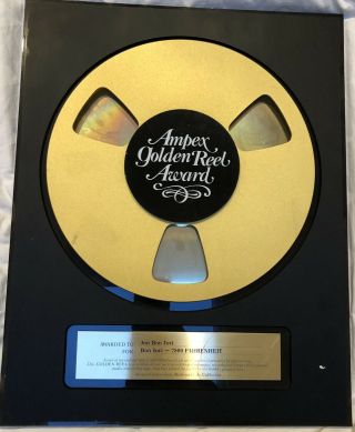 Jon Bon Jovi 7800 Fahrenheit Ampex Golden Reel Award Non Riaa Gold Record