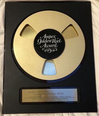 Prince & The Revolution “paradise” Ampex Golden Reel Award Non Riaa Gold Record