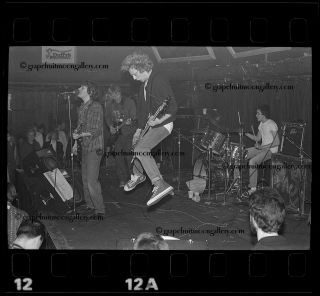 1982 The Replacements Camera Negative Lost Rock & Roll Photo Live @ Duffy 