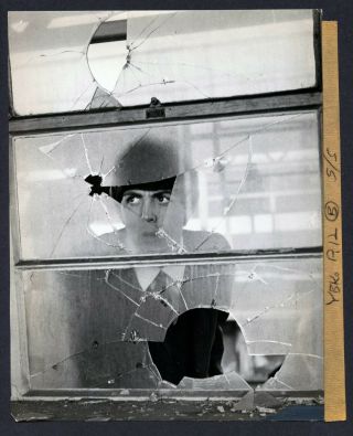 Last 50 Photos - Beatles Press 425 - Paul Through Window Hard Day 