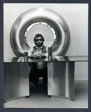 Last 50 Photos - Beatles Press 424 - Ringo & Designed Furniture - 1975 - Jpgr