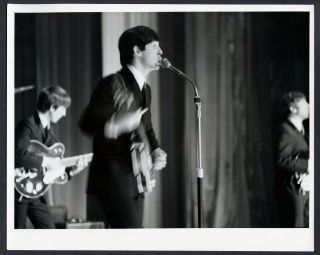 Last 50 Photos - Beatles 339 - Paul In Manchester On Stage - 1963 - Jpgr