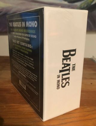 The BEATLES In Mono CD box set 2009,  near never opened shrinkwrap 4