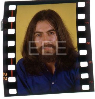 The Beatles George Harrison Old Photo Transparency 733b