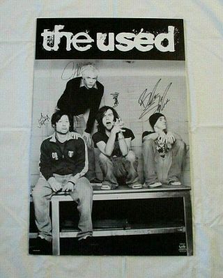 The (debut Album) Autographed Poster,  22x35,  Mounted On Foam Board (2002)