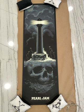 Pearl Jam Concert Poster 10.  9.  14 Lincoln,  Ne 2014 Justin Erickson Nebraska Print