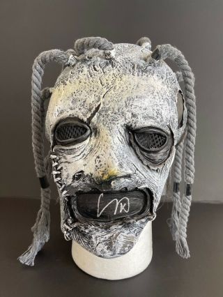 Corey Taylor " Slipknot " Signed Mask Bas X38766