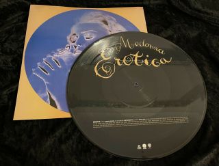 ⭐️⭐️⭐️ Madonna Erotica Reissue 12 " Picture Disc Vinyl Lp The Iconic Album ⭐️⭐️⭐️