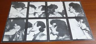 The Rolling Stones Love You Live Andy Warhol 1977 Rare Promotional Stickers