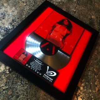 Aaliyah Self Titled Aaliyah Million Record Sales Music Awards Lp Vinyl