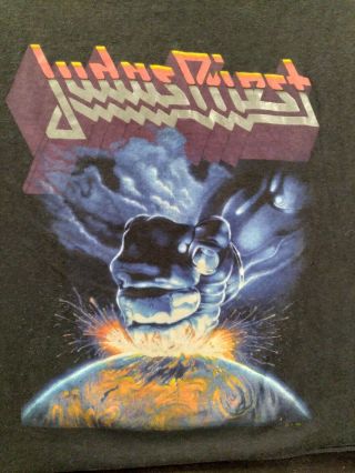 Vintage Judas Priest Authentic Concert Shirts (3) 1988,  1984,  1988,  Stub