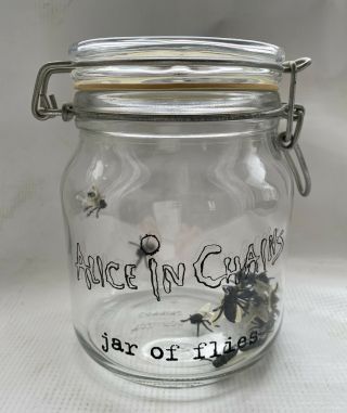 Alice In Chains Rare Promo Mason Jar Of Flies Pearl Jam Nirvana Layne Staley