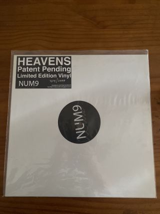 Heavens Patent Pending Vinyl Alkaline Trio Matt Skiba Blink 182 Oop /1000