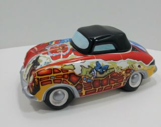 Janis Joplin Porsche Musical Ceramic Music Box Vandor Numbered