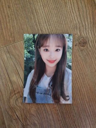 Loona Official Yyxy Broadcast Event Prize Picture Autographed Hand Signed Chuu
