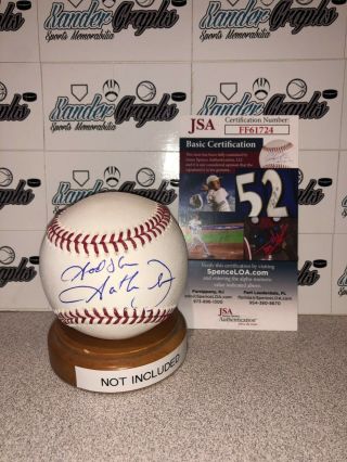 Garth Brooks Signed Autographed Rawlings Oml Romlb Ss Baseball God Bless - Jsa