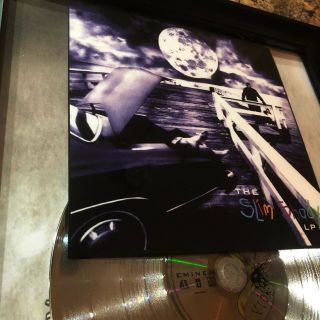 Eminem The Slim Shady LP Million Record Sales Music Award Disc Album CD Vinyl 6