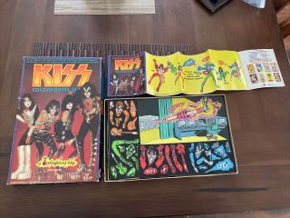 Kiss 1979 Colorforms Set Complete W/booklet
