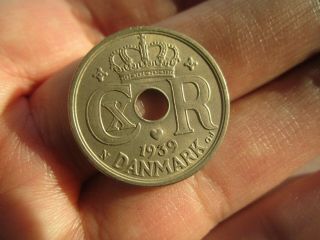 1939 Denmark 25 Ore