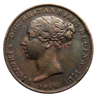 Jersey 1/26 Shilling – ½ Penny Km 2 Queen Victoria 1858 Xf