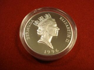 Bermuda 1 Dollar 1996 Silver Proof