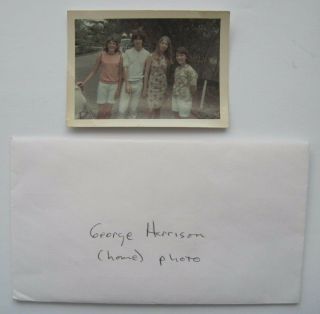 Beatles - Fan Photo Of George,  Patti Harrison 1966