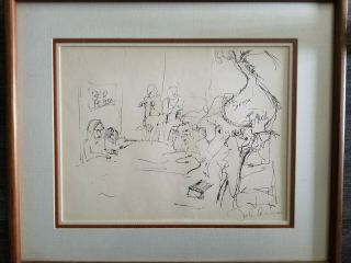 John Lennon - " Bed In For Peace " - Lithograph - K02