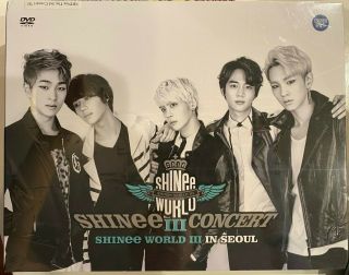 Shinee Concert Shinee World Iii In Seoul Dvd Region All 샤이니월드iii 콘서트 미개봉