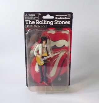 Medicom The Rolling Stones " Keith Richards " Action Figure Rock Music Memorabilia