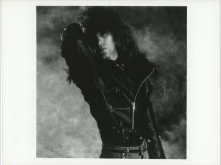 Bon Jovi Black And White Portrait Circa 1980 
