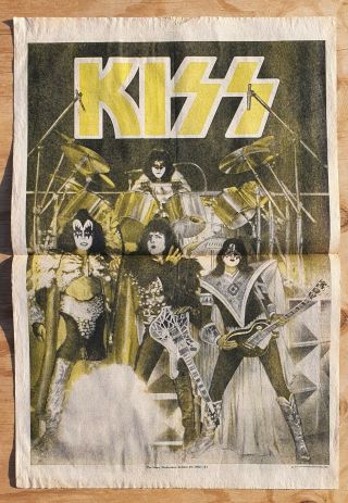 Kiss - Promotional Aucoin Poster From 