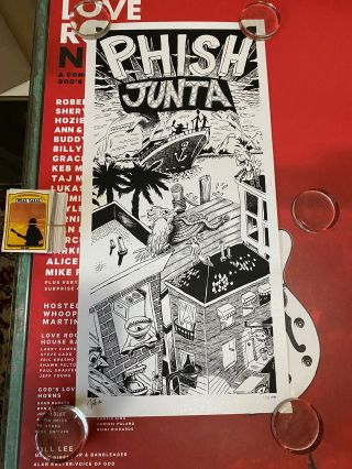 Jim Pollock - Junta Poster Phish 2020