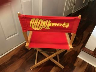The Monkees Red Canvas Folding Directors Chair Rhino 1998