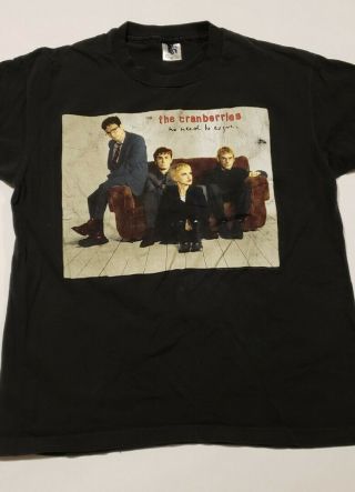1994 Rare Vintage The Cranberries No Need To Argue World Tour T Shirt Size Xl