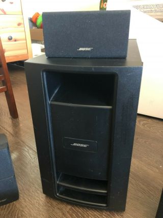 mc chris garage continues BOSE LIFESTYLE SERIES III SOUND SYSTEM 2