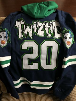 Twiztid 20 Freekshow On Front W/ Faces Jersey / Hoodie Mne / Icp 2x