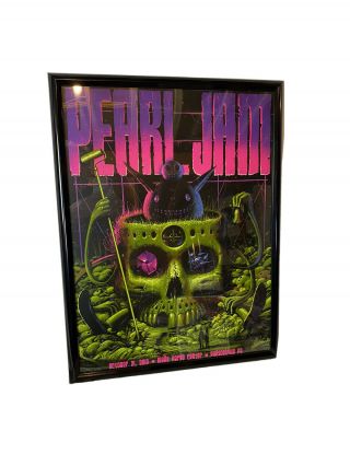 Rare Pearl Jam October 21 2013 Wells Fargo Center Philadelphia Pa Concert Poster