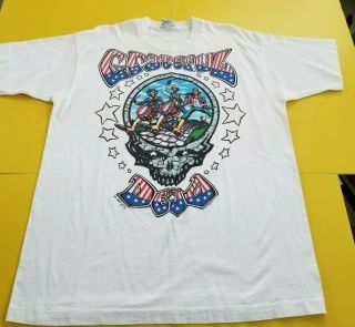 Vintage Grateful Dead Shirt Revolutionary Dead Rfk Stadium Washington Dc 1993
