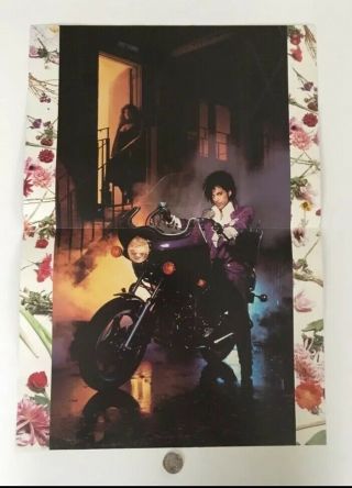 Prince “purple Rain” 1984 Rare Large Print Promo Poster