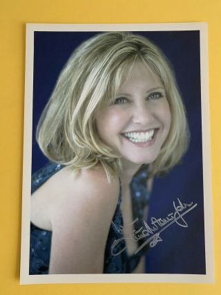 Olivia Newton - John Rare Signed Large Color Portrait