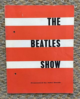 The Beatles Show Tour Programme 1963 Romford Guilford Very Rare