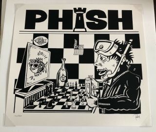 Phish Dinner And A Rematch Le Poster Print By Jim Pollock 1703/1995