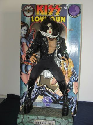 1999 Kiss Paul Stanley Love Gun 24 " Figure Doll