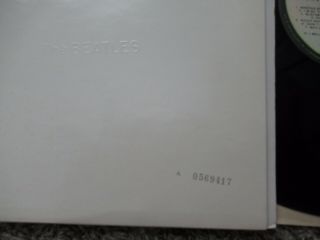 Beatles RARE 1968 US ' WHITE ALBUM ' PROMO LP WITH PROGRAMMING SHEETS COMPLETE 2