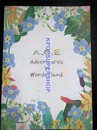 A.  C.  E Adventures In Wonderland Cd Great Cond Rare Day Version Photocards 1