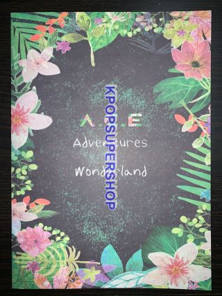 A.  C.  E Adventures In Wonderland Cd Rare Night Ver Photocards 3