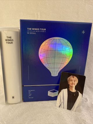 Bts The Wings Tour In Seoul Dvd With Jhope Photocard & Mini Poster (us Ship)